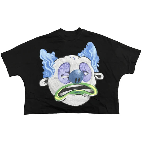 Billionaire Studios Bloo Frown Tee Black-Empxre Boutique