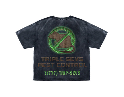 Triple Sevens Rat Poison Tee Black