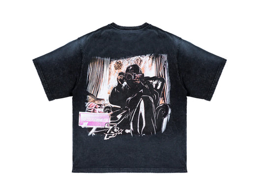 Triple Sevens	Triple Camera Tee Black