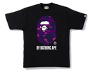 BAPE COLOR CAMO BY BATHING APE TEE Black Purple-Empxre Boutique