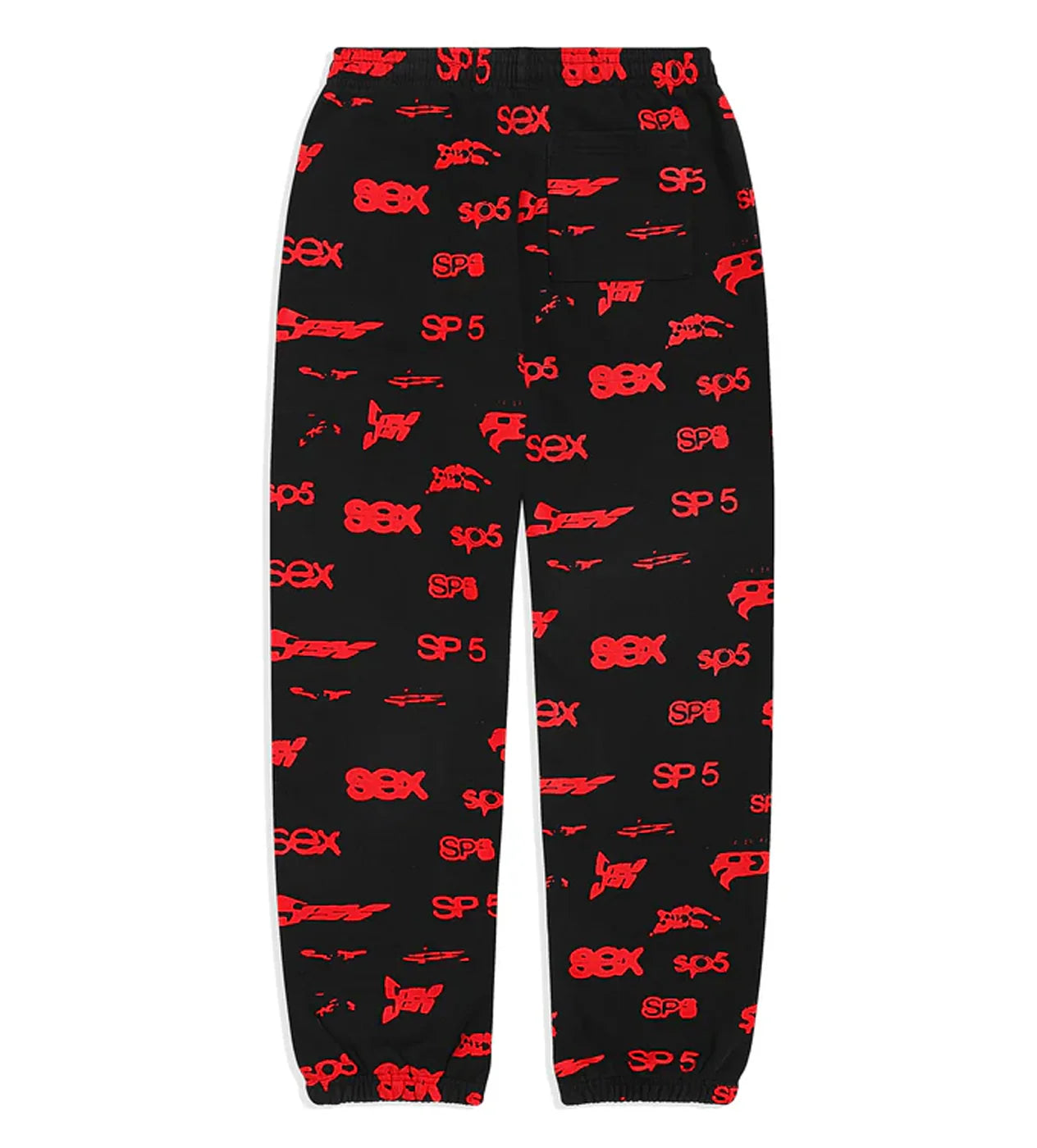 Sp5der Sex AOP Sweatpants Black-Empxre Boutique