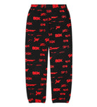 Sp5der Sex AOP Sweatpants Black-Empxre Boutique