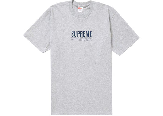 Supreme Paris Tee Grey