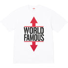 Supreme World Famous Tee White