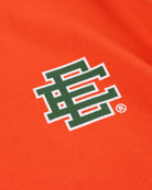 Eric Emanuel Basic T Shirt Orange with Green