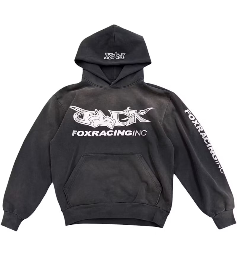 Travis Scott Fox Racing Hoodie Black