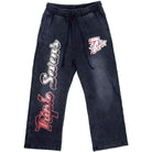 Triple Sevens All Star Sweatpants Washed Black-Empxre Boutique