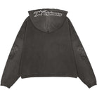 Triple Sevens Moto Zip Up Hoodie Black-Empxre Boutique