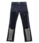 Triple Sevens x Sniper Gang Flared Denim Black-Empxre Boutique