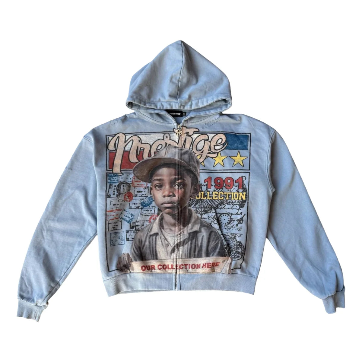 Prestige Young General Hoodie Blue-Empxre Boutique