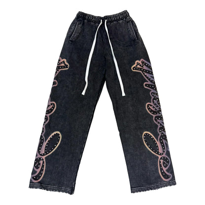 Prestige  Angel Sweatpants Black Blue