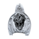 Warren Lotus Headstone Hoodie Heather Grey-Empxre Boutique