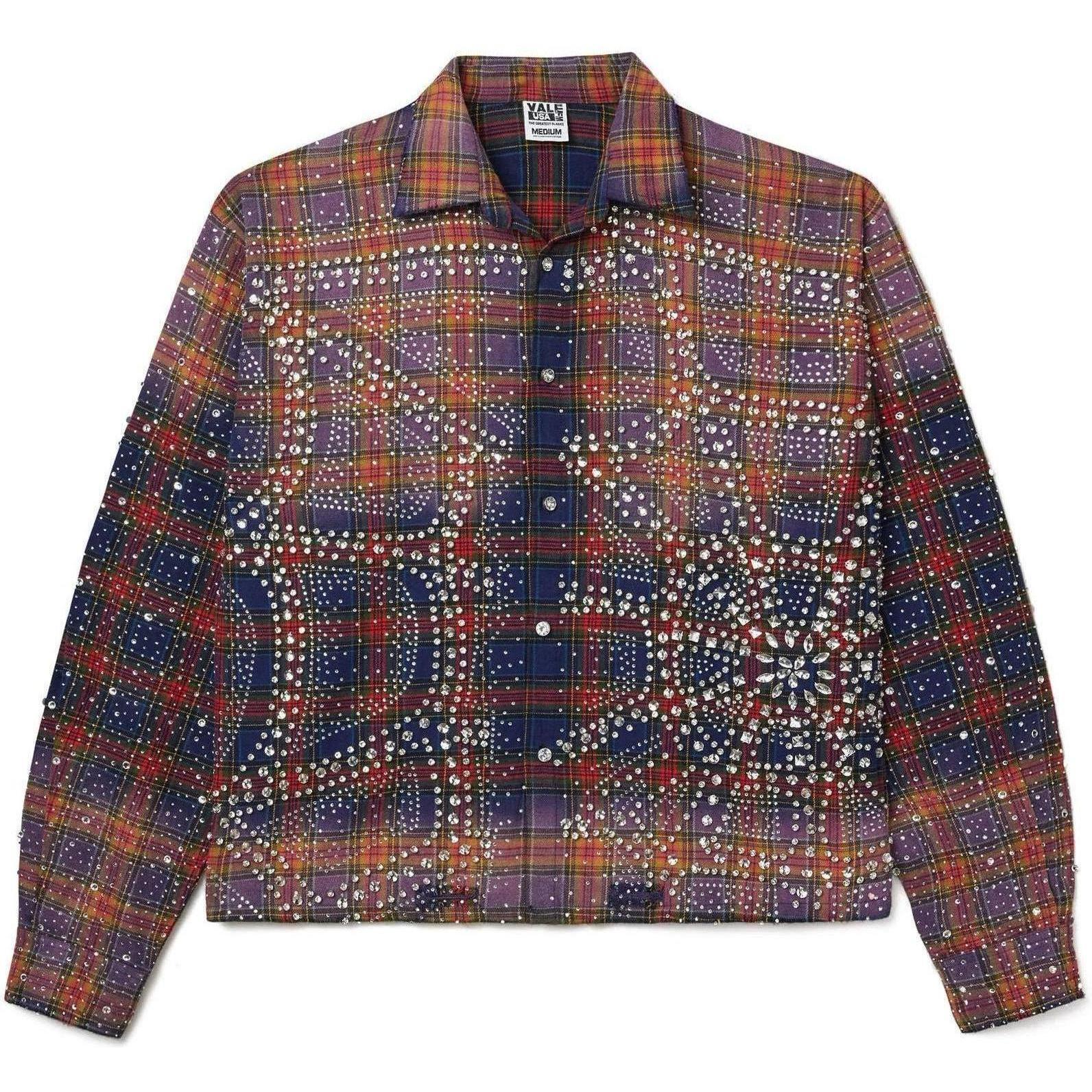 Vale Forever Purple Fever Flannel Purple-Empxre Boutique