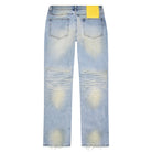 When Smoke Clears Diamond Denim Light Blue Wash/Black-Empxre Boutique