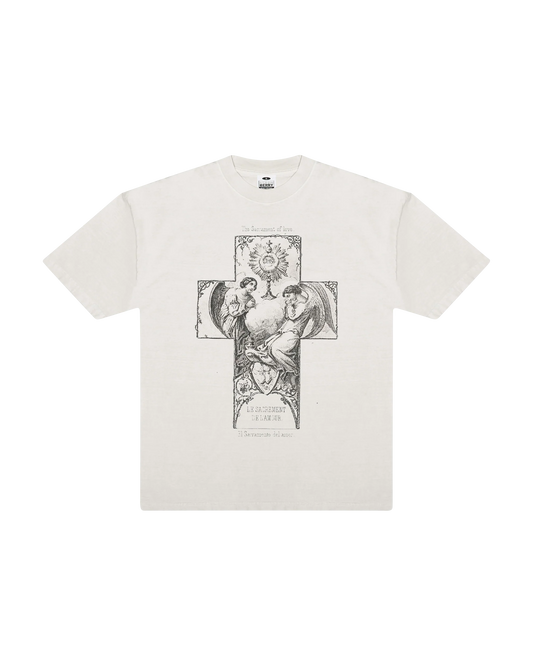 Strawberry Saint Mary Offwhite T Shirt