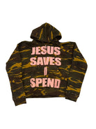JSIS Camo & Pink Hoodie
