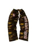 JSIS Camo & Pink Sweatpants