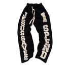 Jesus Saves I Spend Sweatpants Black
