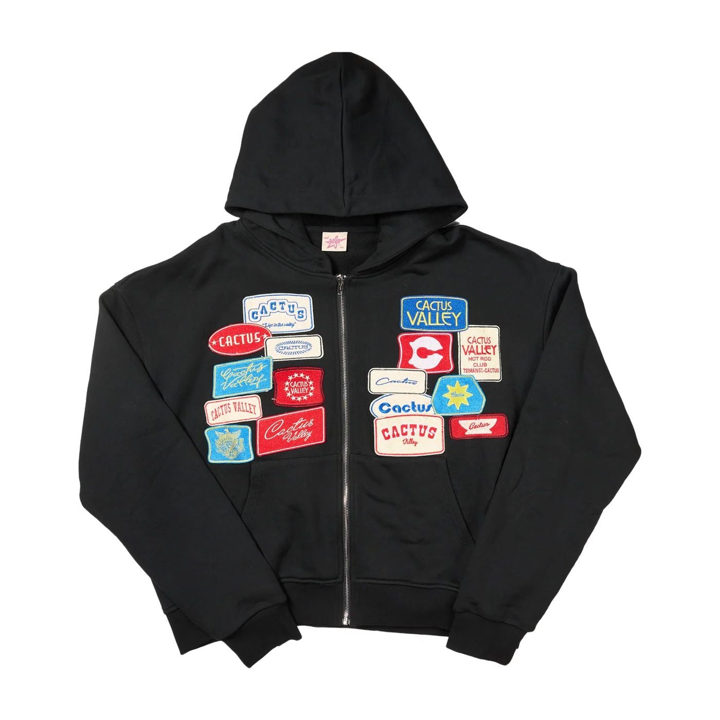 AZVA Studios Black Roadside Zip Up