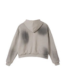 AZVA Studios Split Tone Reversible Zip Up