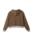 AZVA Studios Split Tone Reversible Zip Up