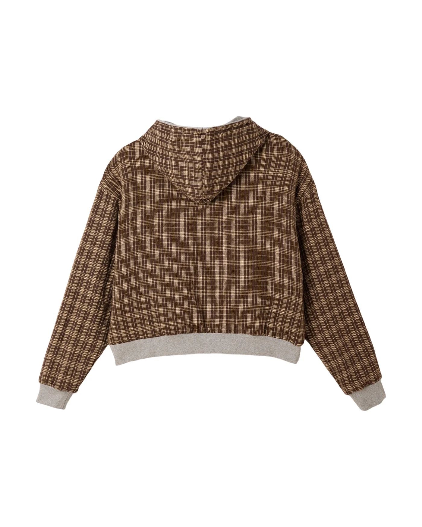 AZVA Studios Split Tone Reversible Zip Up