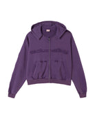 AZVA Studios Plum Zip Up