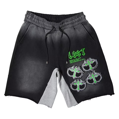 Lost Intricacy	Black/Green MITT Shorts