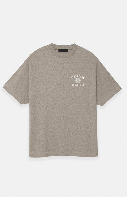 Essentials Heather Grey University Crew Neck T-Shirt