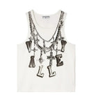 Vale Forever Chain Tank White-Empxre Boutique