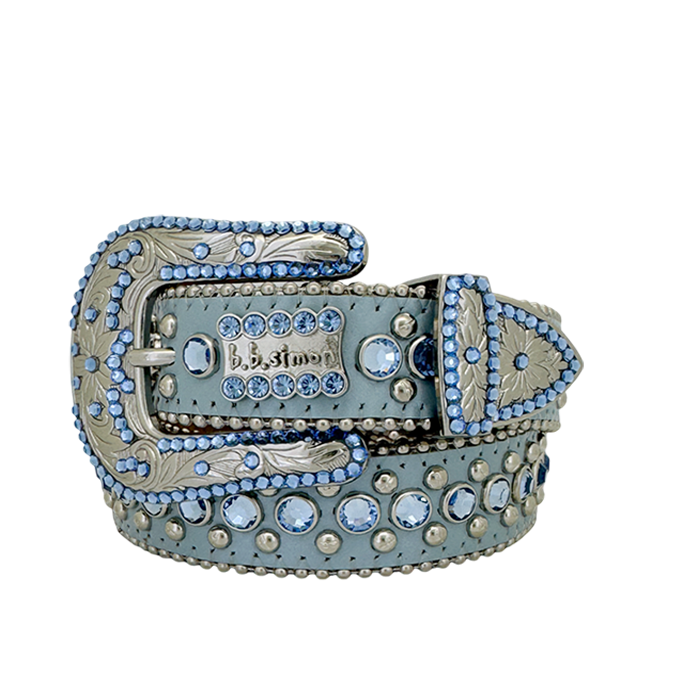 B.B Simon Western Skinny-Baby Blue/Lt.Sapphire-Empxre Boutique