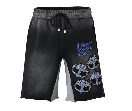 Lost Intricacy	Black/Blue MITT Shorts
