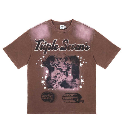 Triple Sevens All Star T-Shirt Brown