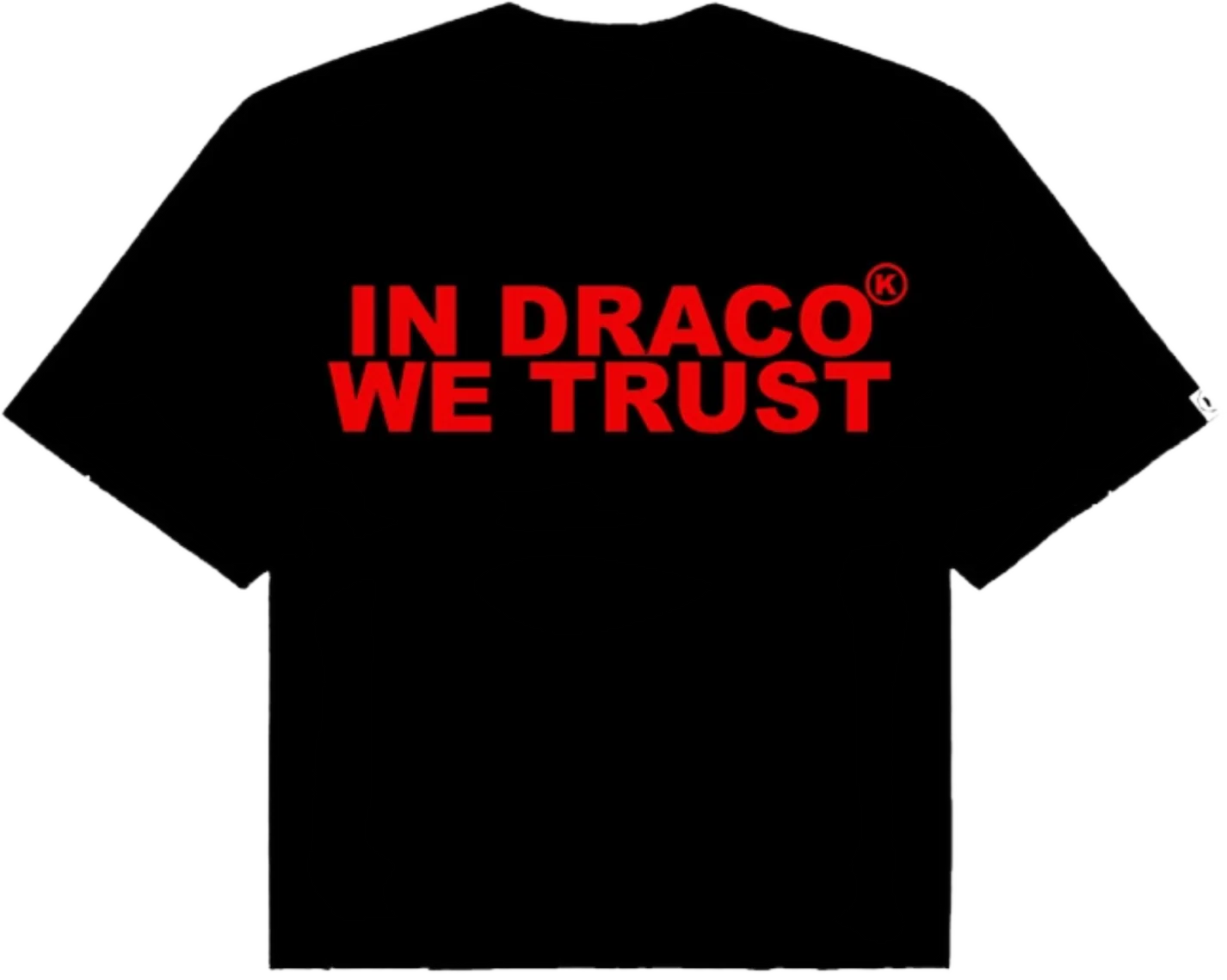 Kixkz Clothing In Draco We Trust Tee Black/Red-Empxre Boutique