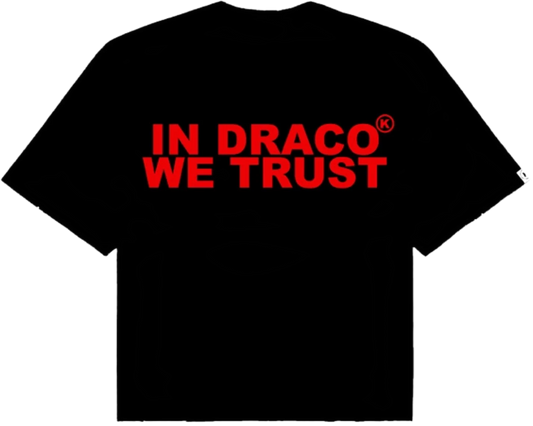 Kixkz Clothing In Draco We Trust Tee Black/Red