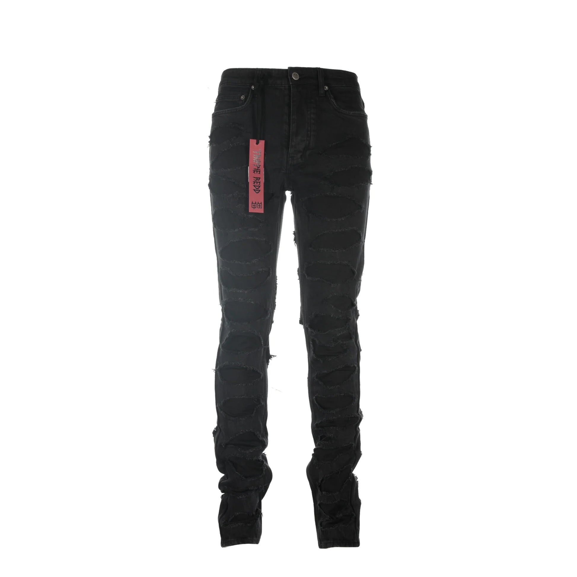Ksubi x Trippie Red Shredded Black Jean-Empxre Boutique