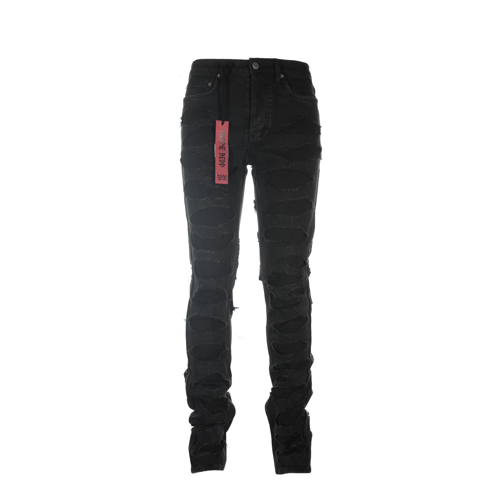 Ksubi x Trippie Red Shredded Black Jean-Empxre Boutique