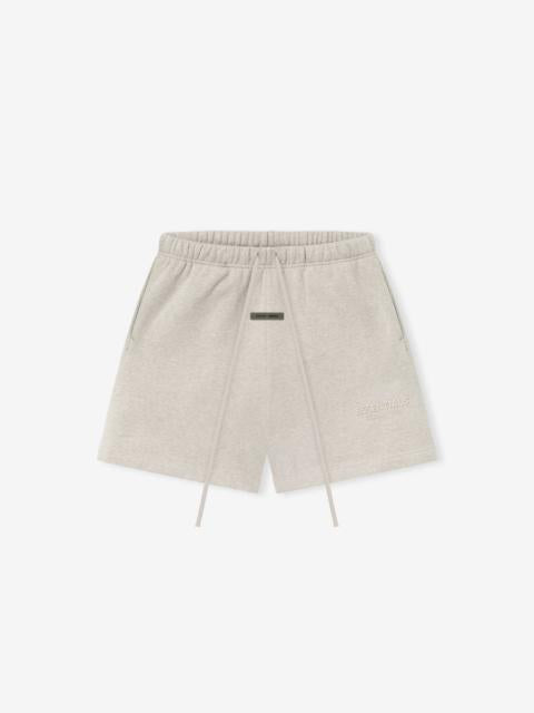 Fear of God Heather Stone Soccer Fleece Sweat Shorts