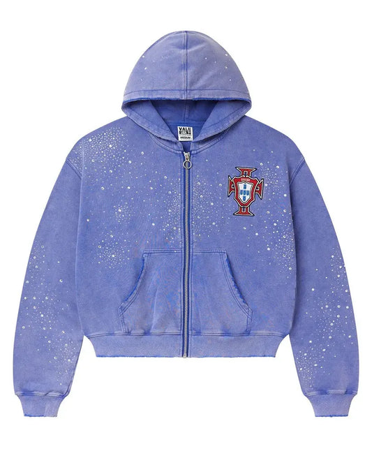 Vale Forever Sea Cluster Zip Up Purple