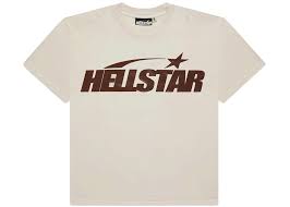 Hellstar Gel Tee White Brown
