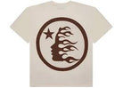 Hellstar Gel Tee White Brown-Empxre Boutique