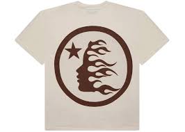 Hellstar Gel Tee White Brown