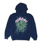Sp5der OG Web Hoodie Navy/Pink-Empxre Boutique