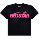 Hellstar Classic Logo Gel Tee Pink Black-Empxre Boutique