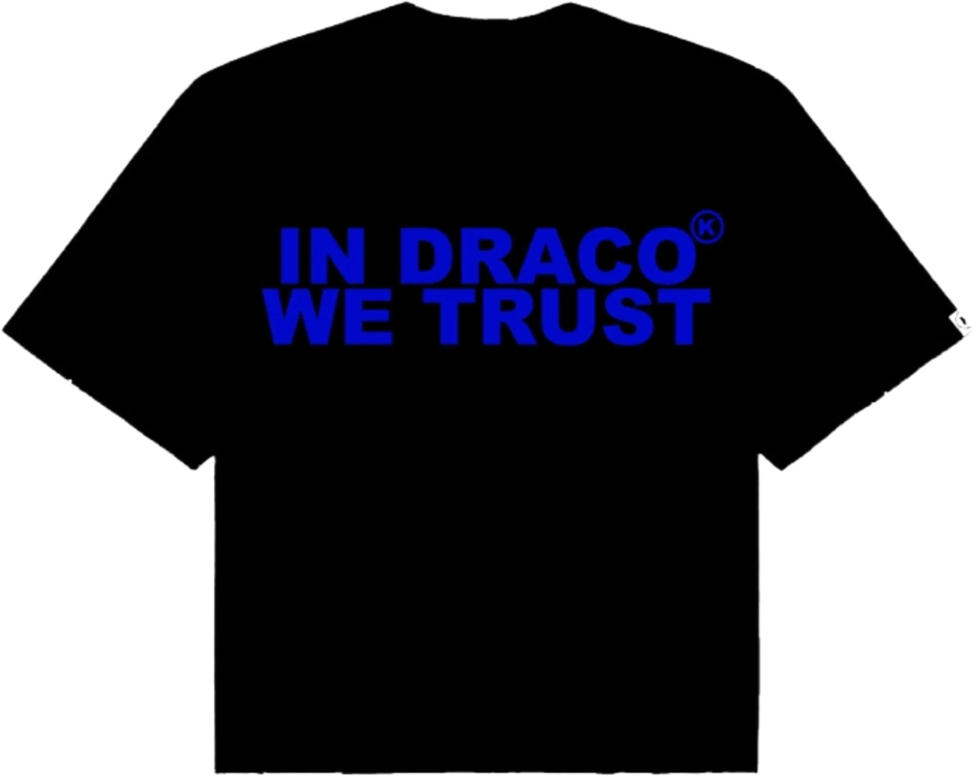 Kixkz Clothing In Draco We Trust Tee Black/Blue-Empxre Boutique