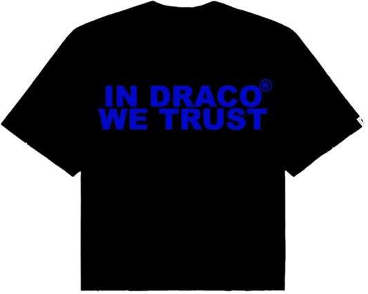 Kixkz Clothing In Draco We Trust Tee Black/Blue