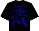 Kixkz Clothing In Draco We Trust Tee Black/Blue-Empxre Boutique