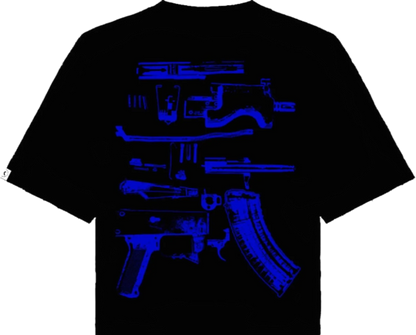 Kixkz Clothing In Draco We Trust Tee Black/Blue