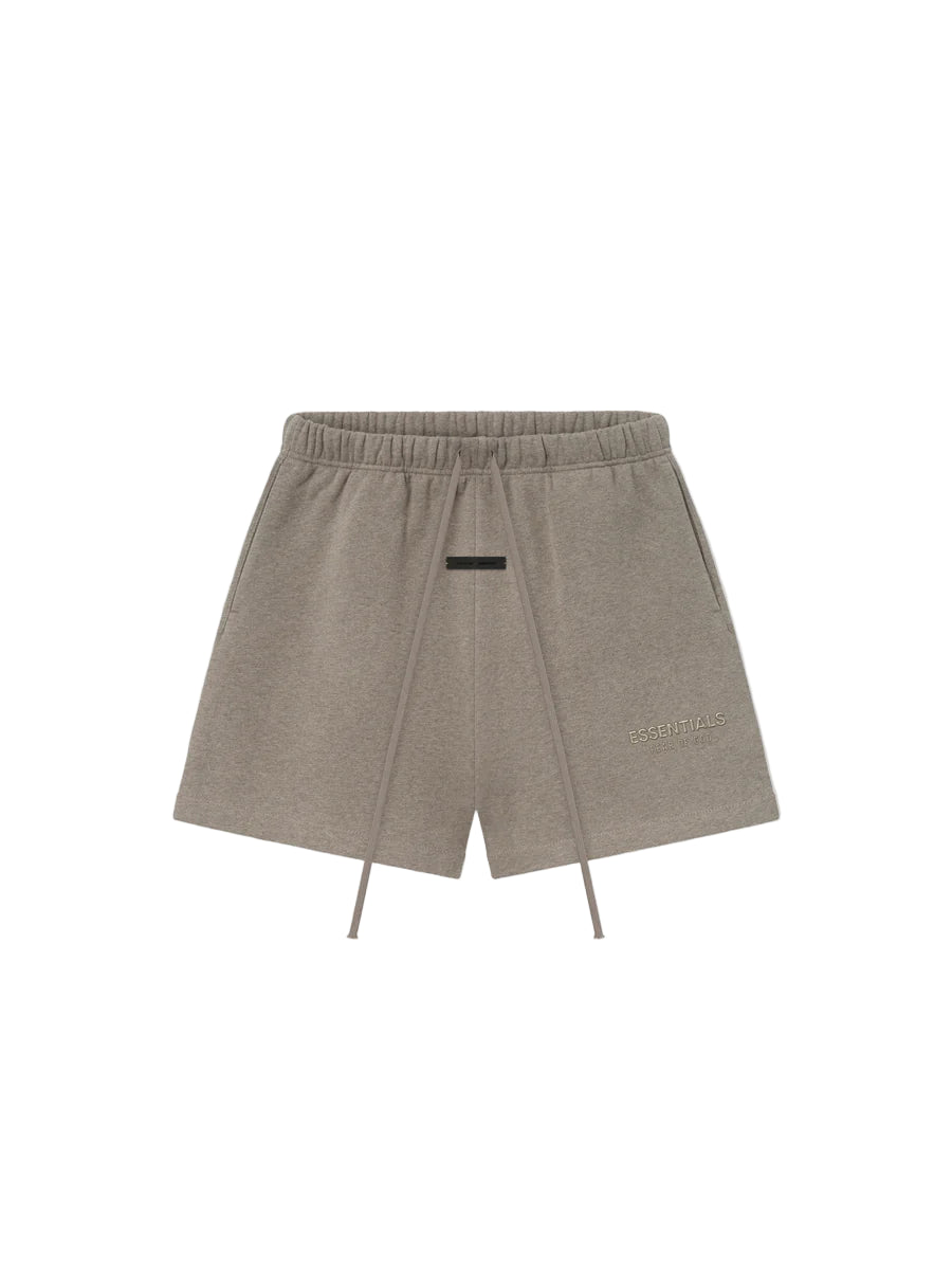 Essentials Homestead Heather Soccer Fleece Sweat Shorts-Empxre Boutique