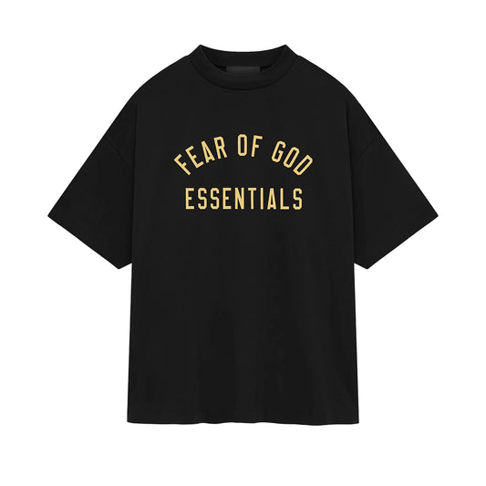 Essentials Jersey Crewneck Tee Black